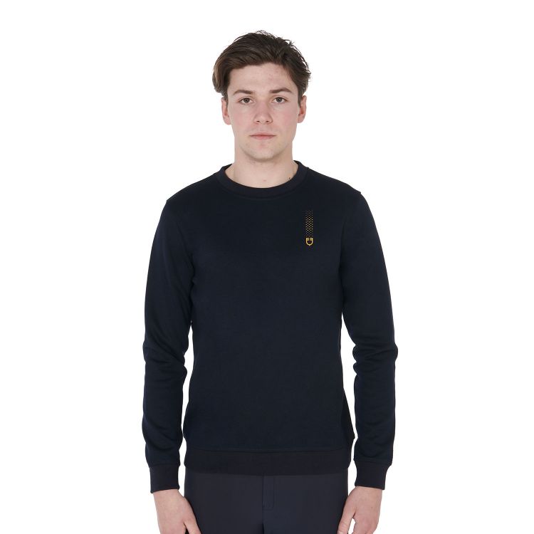 Men's crewneck sweatshirt in soft cotton