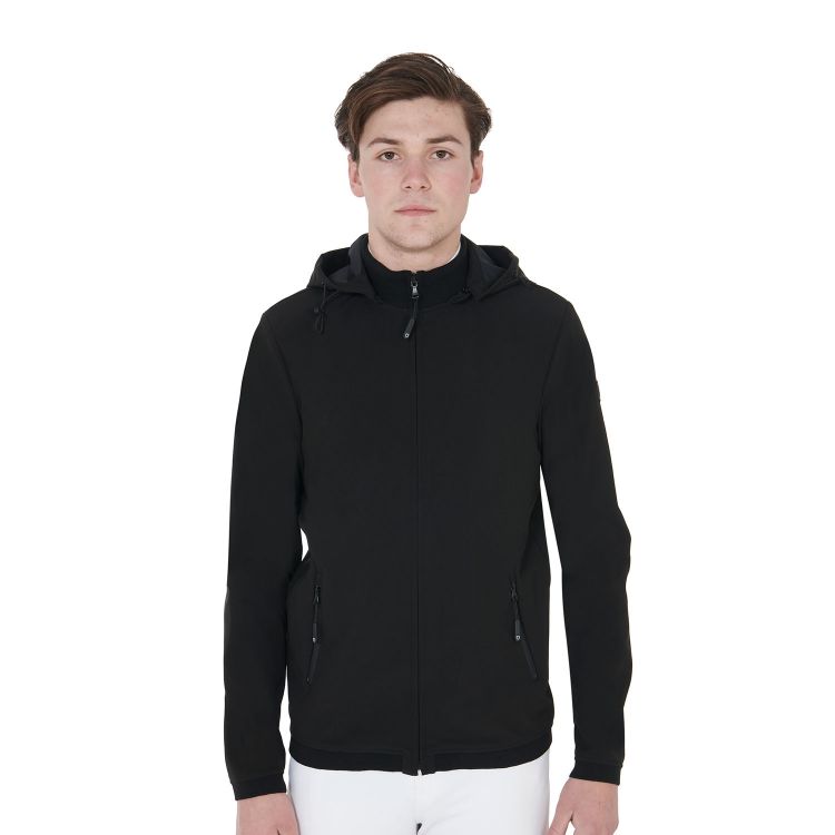 Men's windproof slim fit softshell jacket