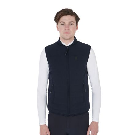 Men's vest in breathable technical fabric