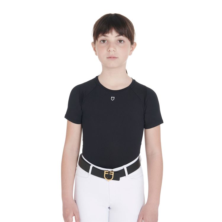 Kids' training t-shirt in technical fabric