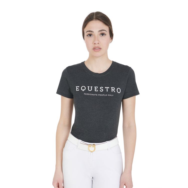Women's slim fit t-shirt with contrasting writing