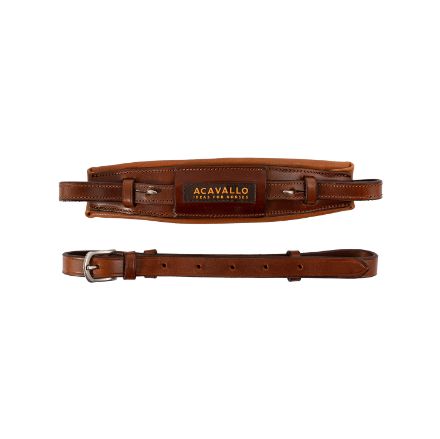 ACAVALLO LEATHER NOSEBAND FOR HACKAMORE