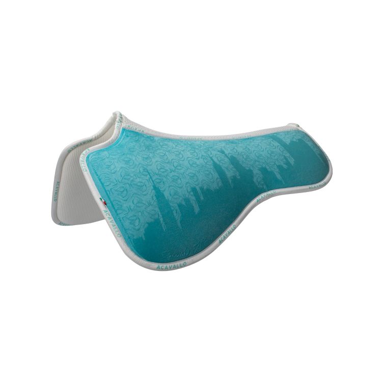 SPINE FREE LYCRA & MEMORY FOAM 1/2 PAD DRESSAGE W/SILICON GRIP & BAMBOO