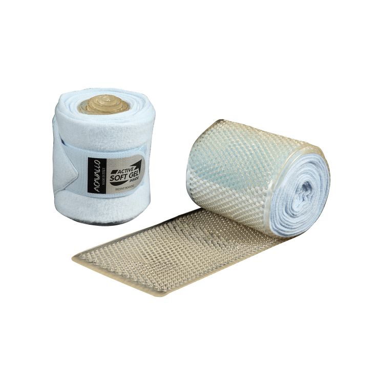ACAVALLO GEL AND FLEECE BANDAGES (PAIR)