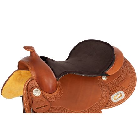 ACAVALLO WESTERN CLASSIC GEL 10MM THICKNESS SEAT SAVER WITH DRI-LEX