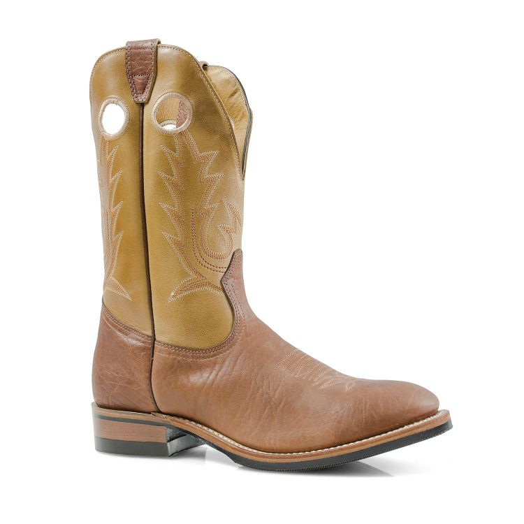 BOULET TWO-TONE WESTERN BOOTS ROPER