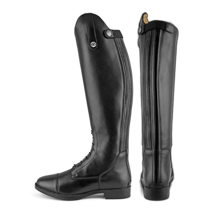 DERBY JUNIOR RIDING BOOTS WITH LACES/ZIP