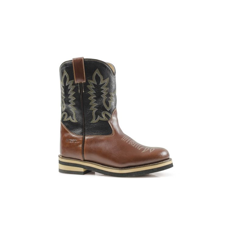 CHILD PRO-TECH WESTERN BOOTS WEST MODEL 27 - 34