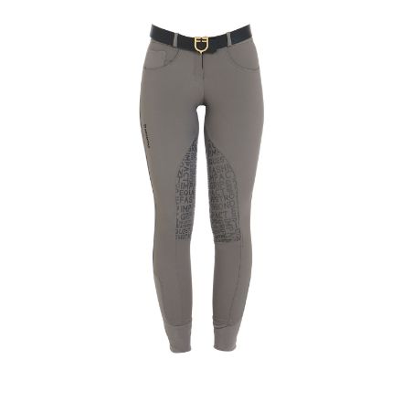 Women's knee grip breeches in technical fabric