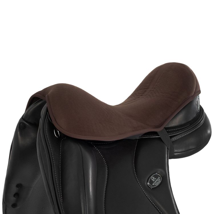 ACAVALLO CLASSIC GEL 20MM THICKNESS DRESSAGE SEAT SAVER WITH DRI-LEX