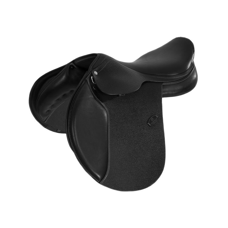 ACAVALLO VENEZIANO JUMPING SADDLE WITH FLOCKED PANELS