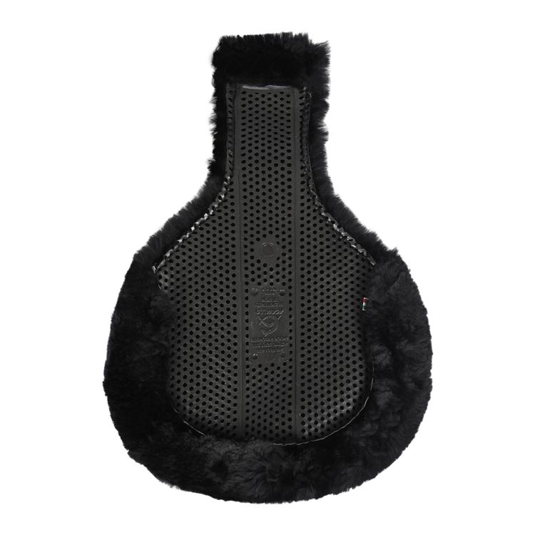 ACAVALLO GP CLOSE CONTACT GEL PAD KEYHOLE FULL SHEEPSKIN
