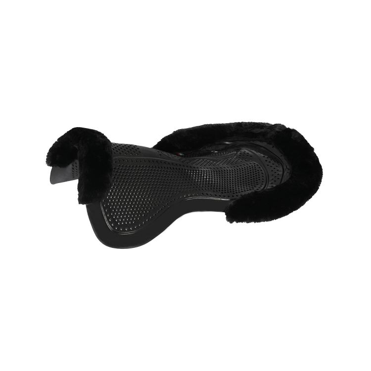 ACAVALLO CLASSIC GEL PAD WITH BACK RISER CUT OUT ECO-WOOL