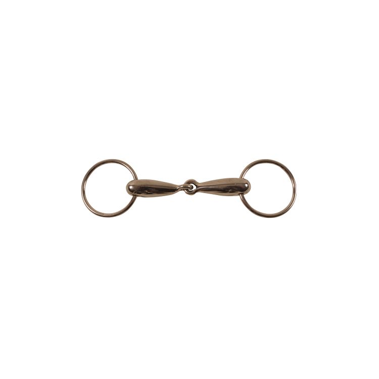 HOLLOW SS SNAFFLE BIT