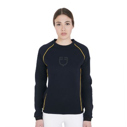 Women's interlock crewneck sweatshirt