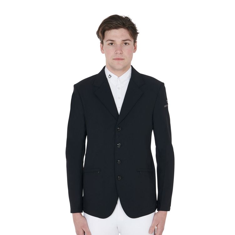 Men's anatomical four-button competition jacket