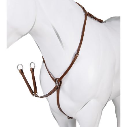 ACAVALLO CALFSKIN LEATHER HUNTING BREASTPLATE