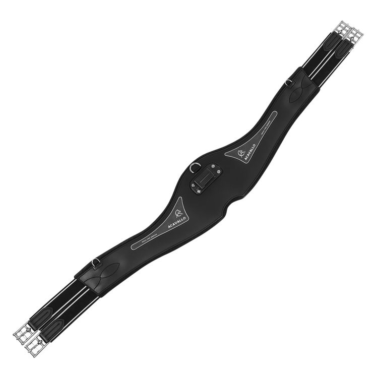 ACAVALLO GEL & PVC ANATOMIC GIRTH STAINLESS STEEL BUCKLES