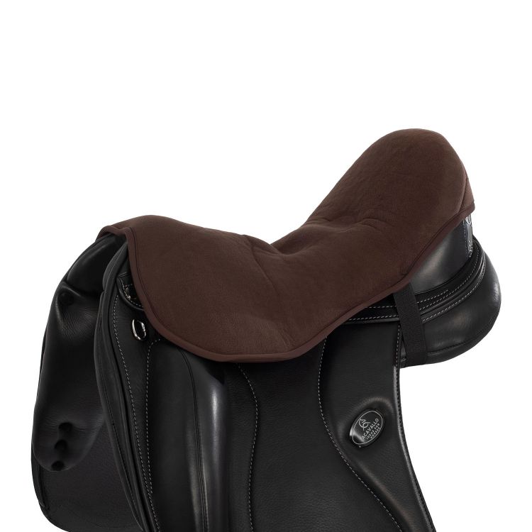 ACAVALLO ORTHO-PUBIS CLASSIC GEL 20MM THICKNESS DRESSAGE SEAT SAVER WITH DRI-LEX