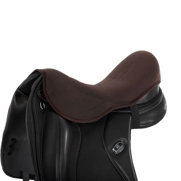 ACAVALLO CLASSIC GEL 10MM THICKNESS DRESSAGE SEAT SAVER WITH DRI-LEX