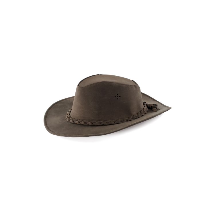 SUPERIOR WESTERN LEATHER HAT LUX BRAID