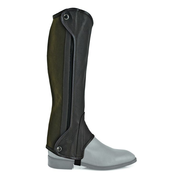 CHESTER LEATHER MINI-CHAPS