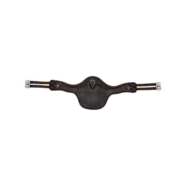 GEL-TEK ANATOMIC LONG STUD GIRTH BROWN