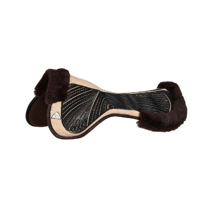 ACAVALLO CLOSE CONTACT CLASSIC GEL & MEMORY FOAM PAD WITH SHEEPSKIN