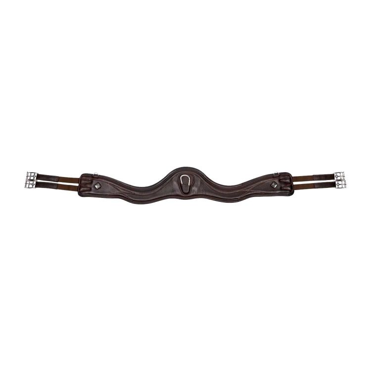 GEL-TEK ANATOMIC JUMPING GIRTH BROWN