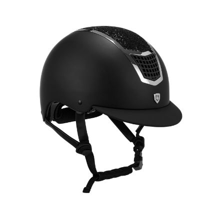 Helmet with rhinestones