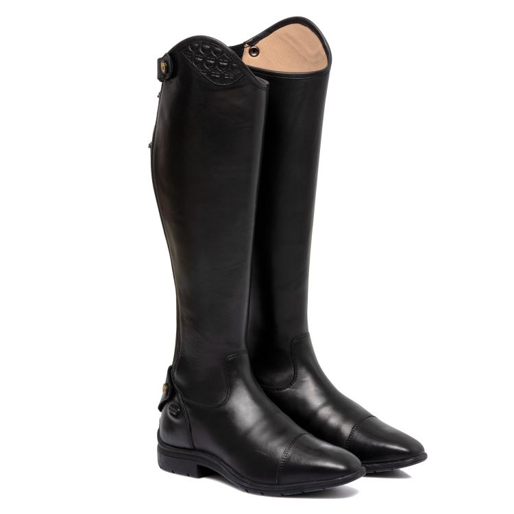 Unisex boots with multilogo insert