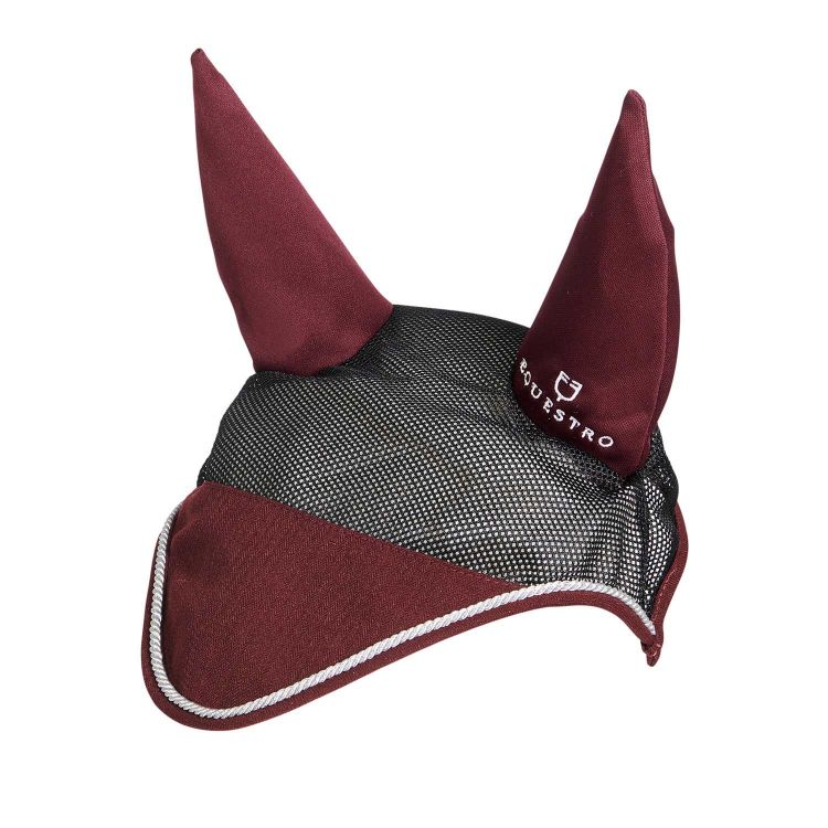 Cotton fly veil and perforated mesh fabric
