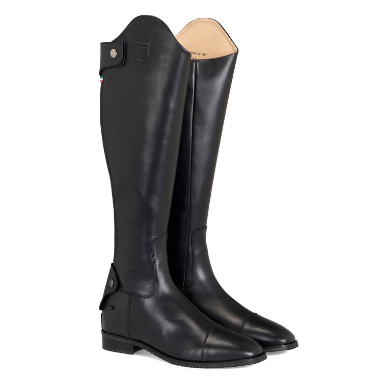 Unisex rear zip boots