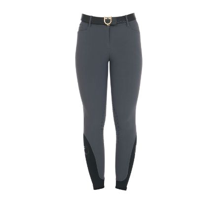 Women's slim fit grip breeches with logo