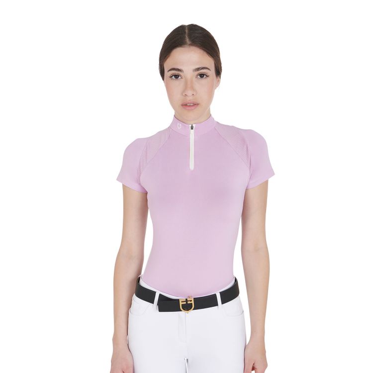 Women's slim fit technical training polo shirt