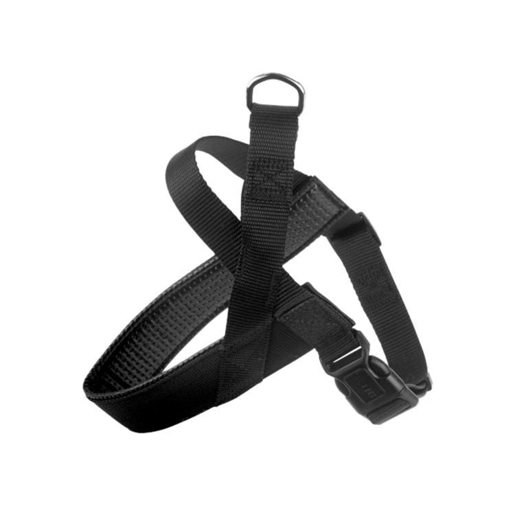 NYLON PLUS HARNESS 80-100 CM BLACK