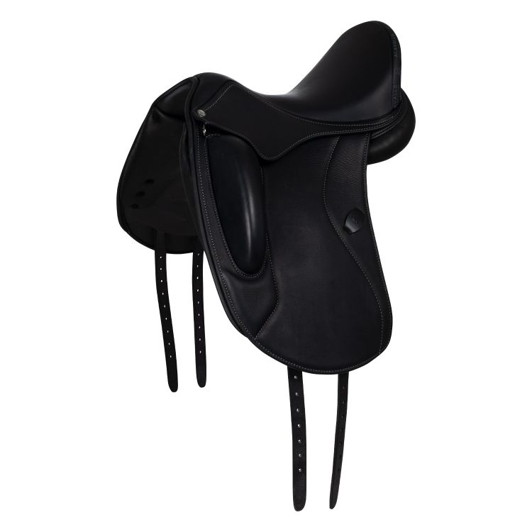 ACAVALLO PERUGINO DRESSAGE TILTED CANTLE SADDLE SHORT BLOCKS