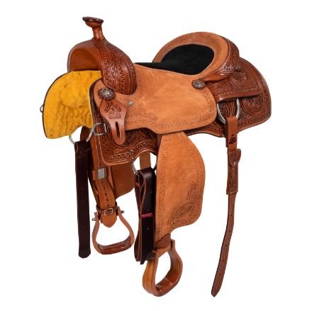 WORKING RANCH SADDLE WRAINBOW