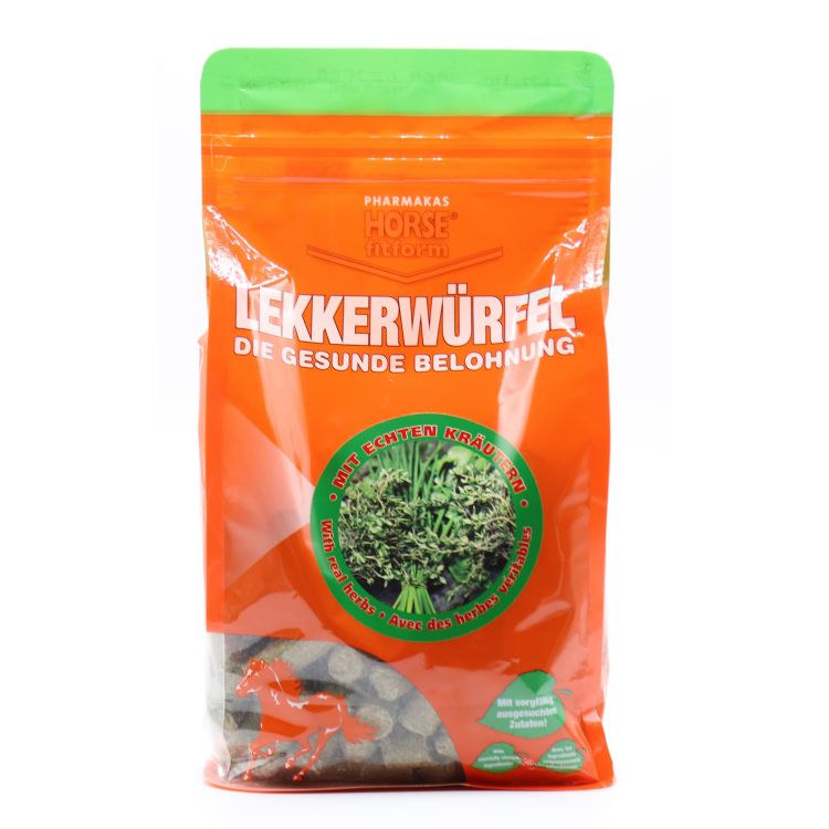 PHARMAKA LEKKERWURFEL SNACK HERBS 1 KG