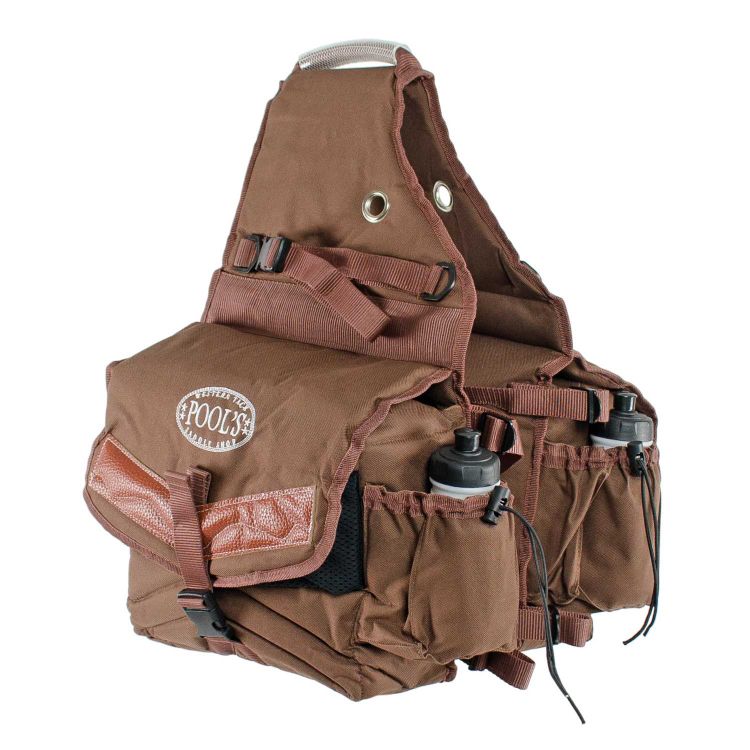 POOL'S PADDED REAR SADDLE BAG 2 POCKETS