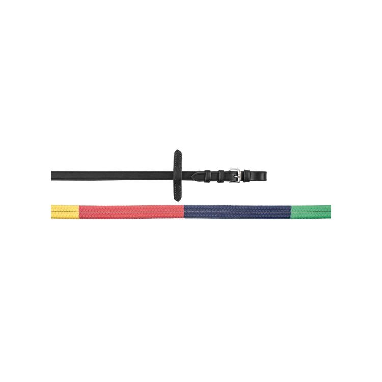 MULTICOLOR RUBBER REINS