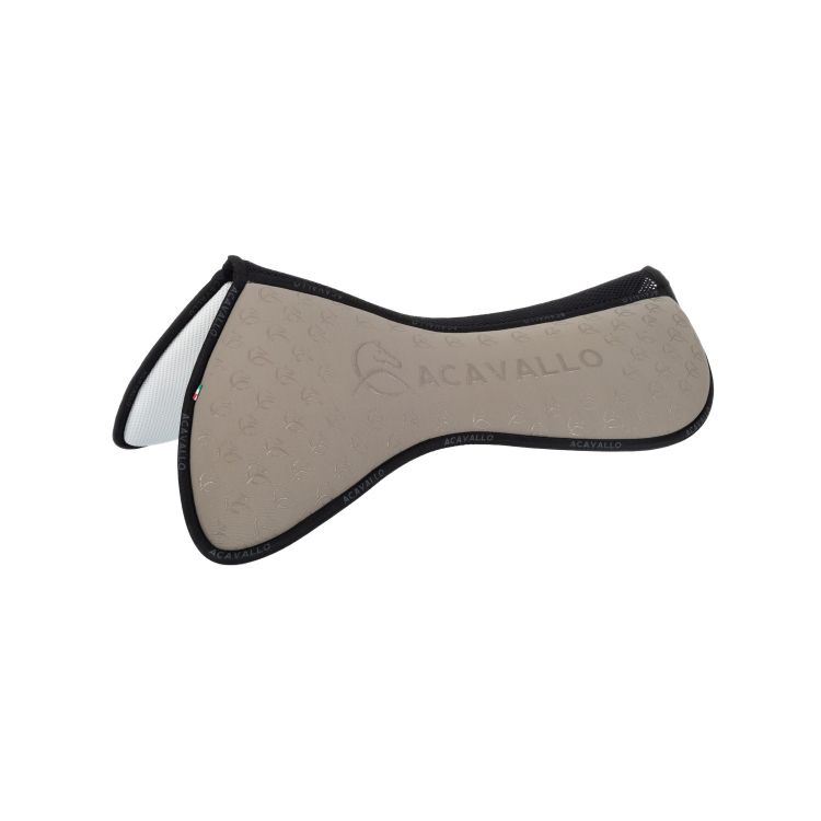 Close contact Lycra and memory foam half pad with bamboo fibre