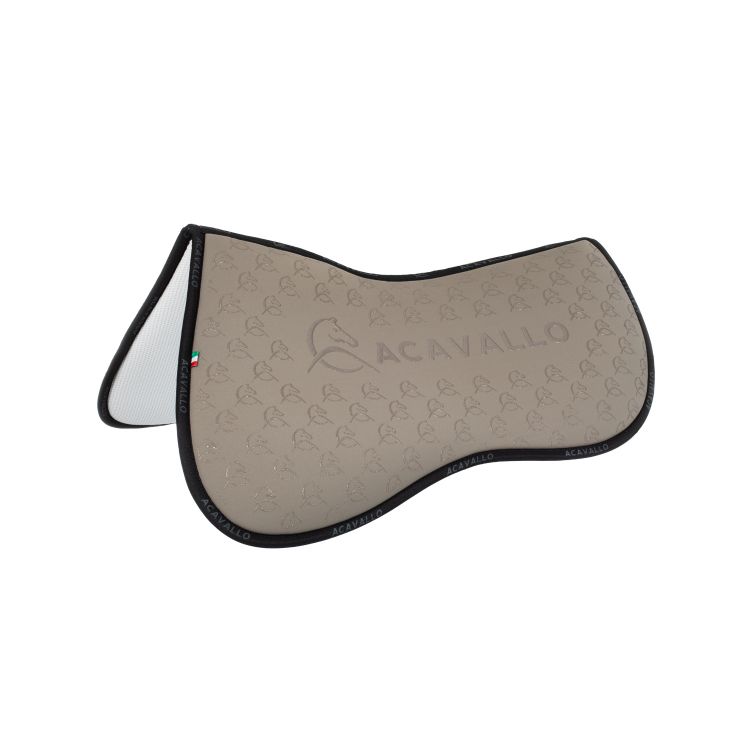 Lycra and memory foam half pad with bamboo fibre