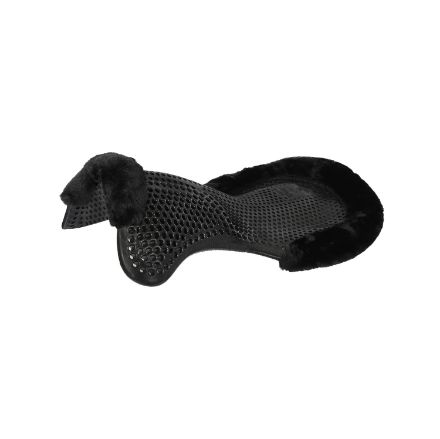 ACAVALLO CLASSIC GEL PAD WITH FRONT RISER CUT OUT ECO-WOOL