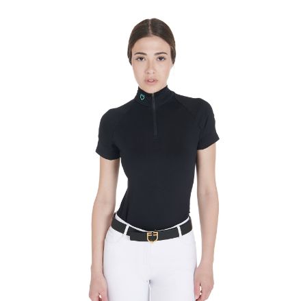 Women's slim fit short sleeve base layer