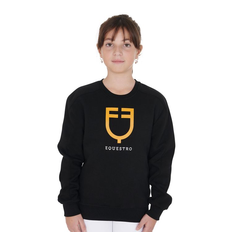 Kids' cotton crewneck sweatshirt