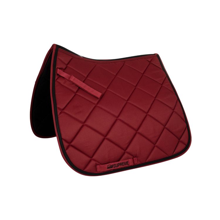 Quilted dressage saddle pad