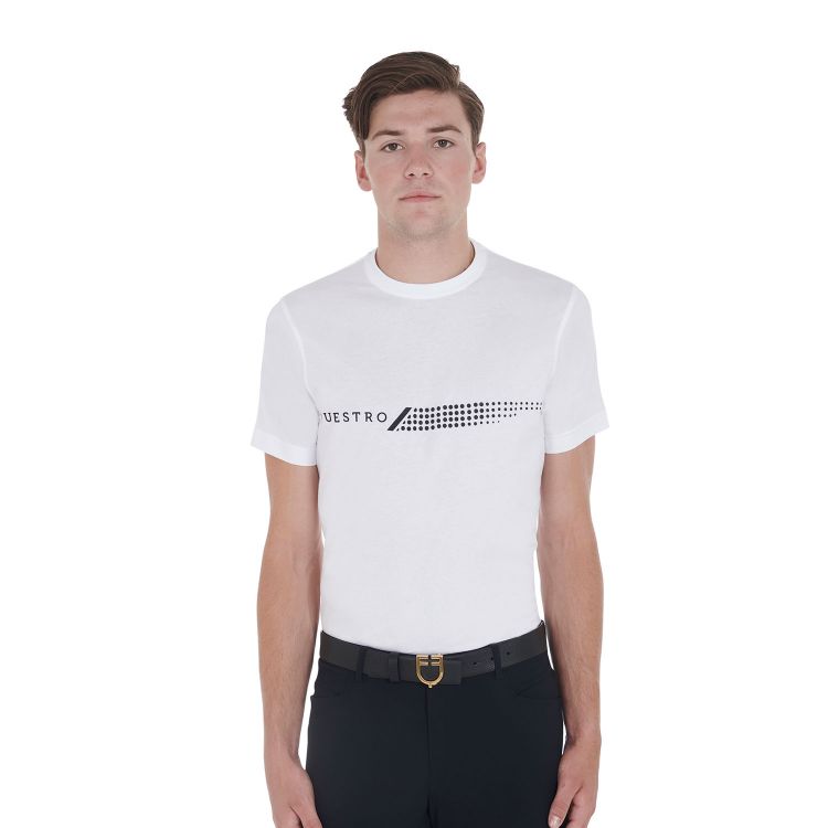 Men's slim fit t-shirt with contrasting print