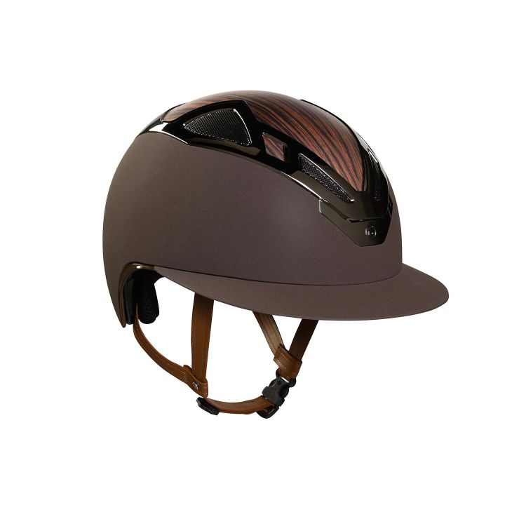 APEX WOOD LADY HELMET BROWN MATT