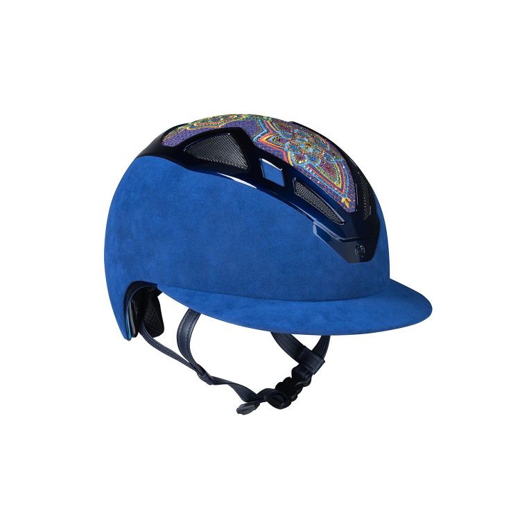 APEX DAMASK BLU LADY HELMET